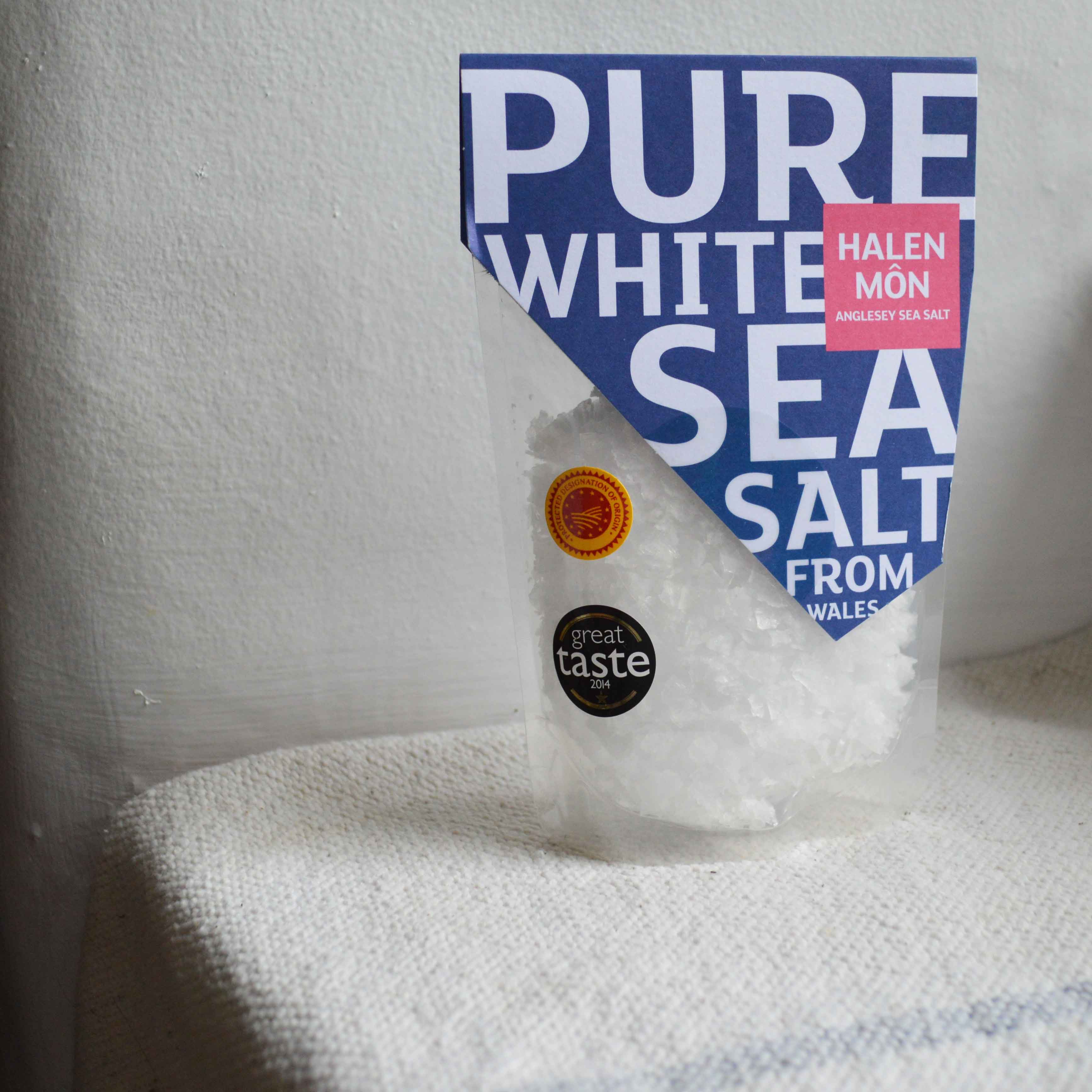 Pure White Sea Salt 100g Halen Môn