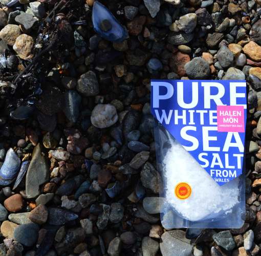 Pure White Sea Salt 100g Halen Môn