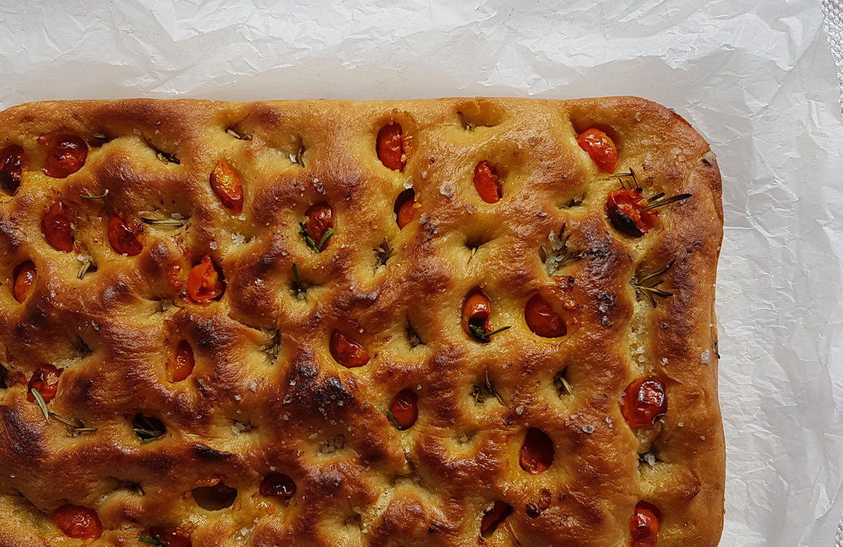 Smoked Tomato + Rosemary Focaccia