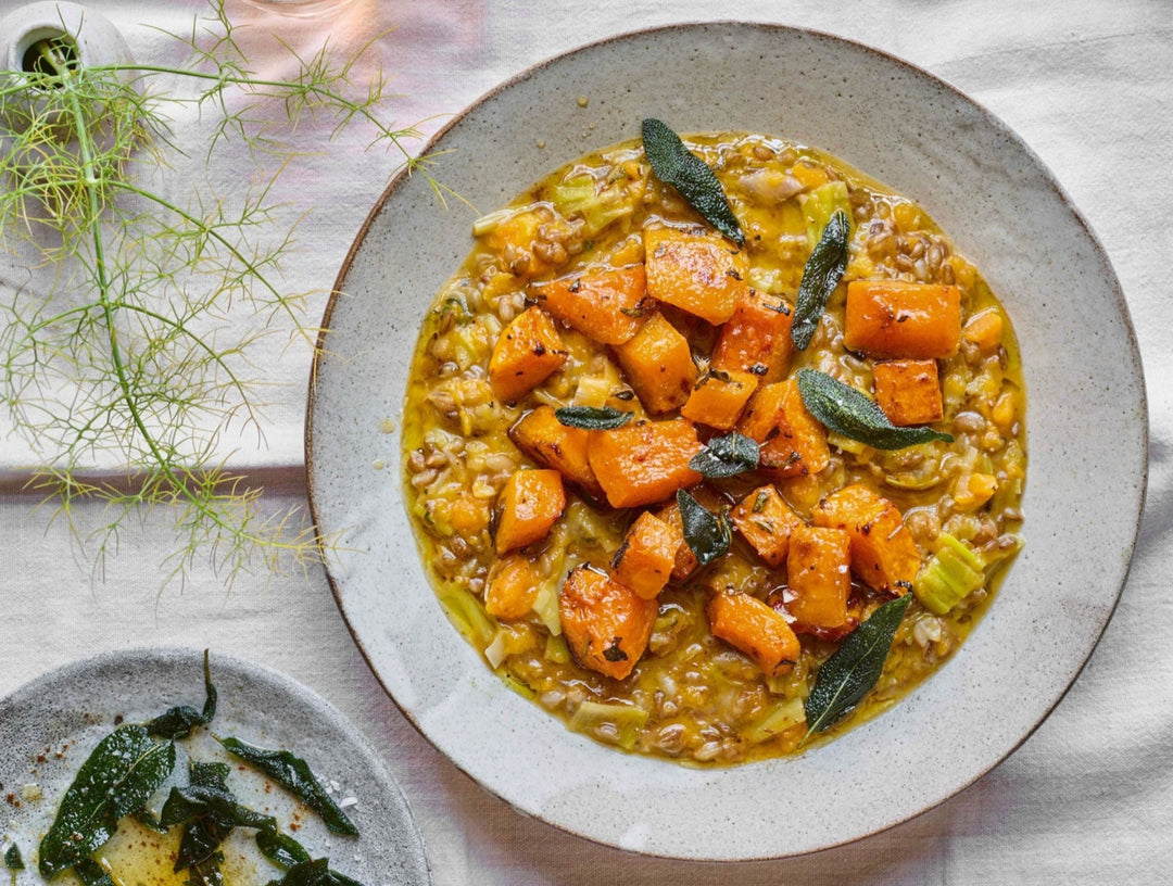 Jenny Chandler's Roasted Squash Grain-otto