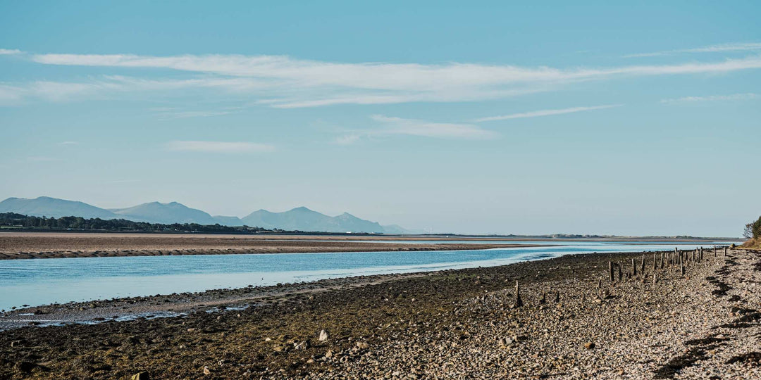 A Halen Môn picnic on the beach