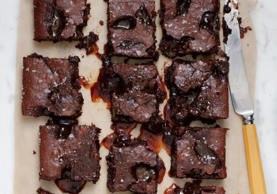 Anna Jones' Salted Caramel Crack Brownies