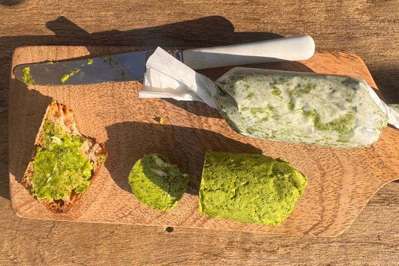 Wild garlic butter