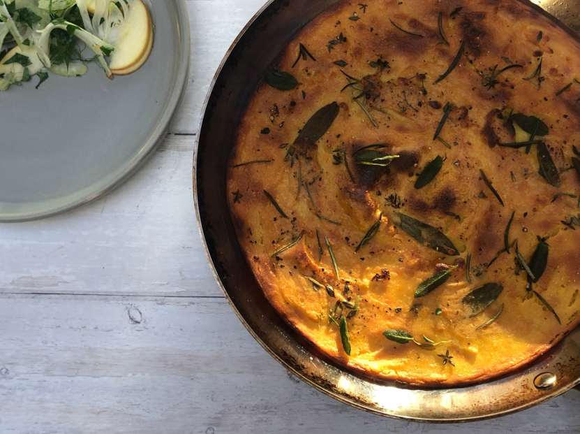 Winter Herb Farinata