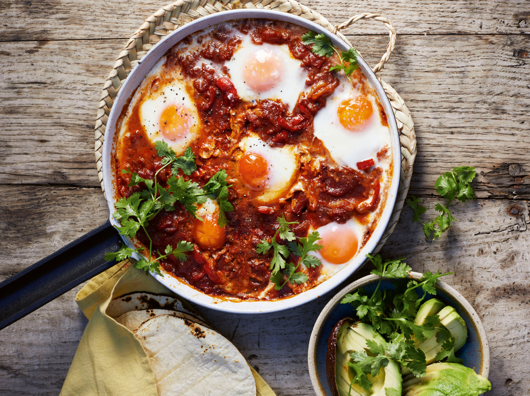 Thomasina Miers' Chipotle Baked Eggs