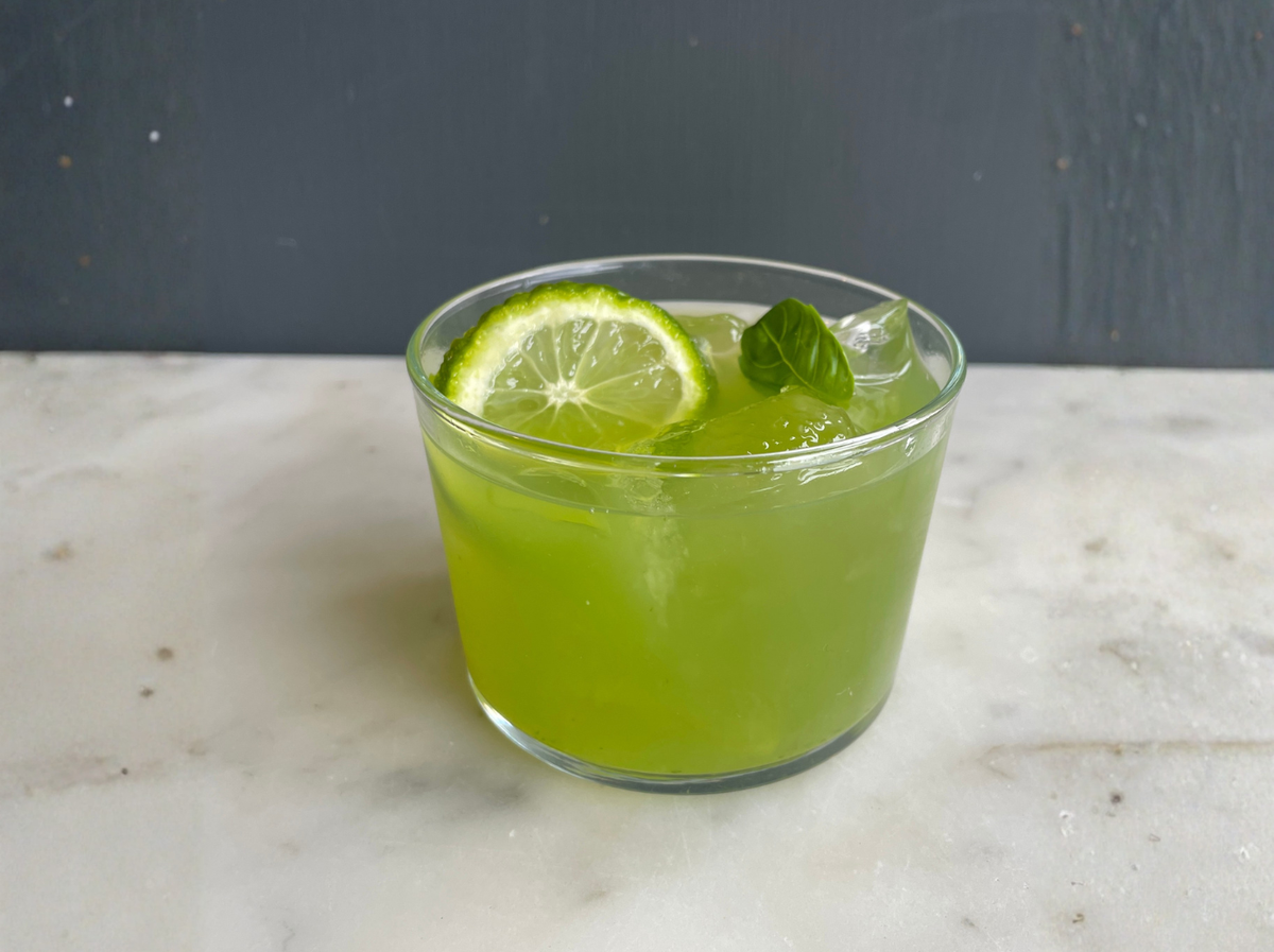 St David's Day Basil Smash