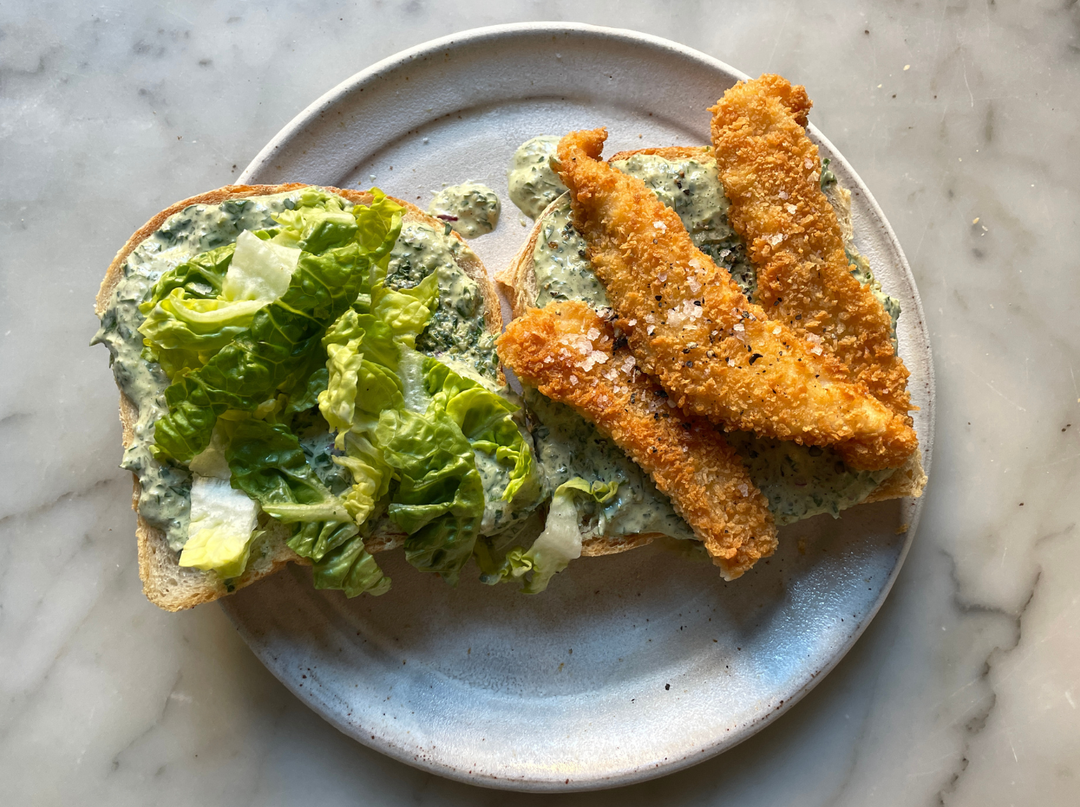 The Ultimate Fish Finger Sandwich