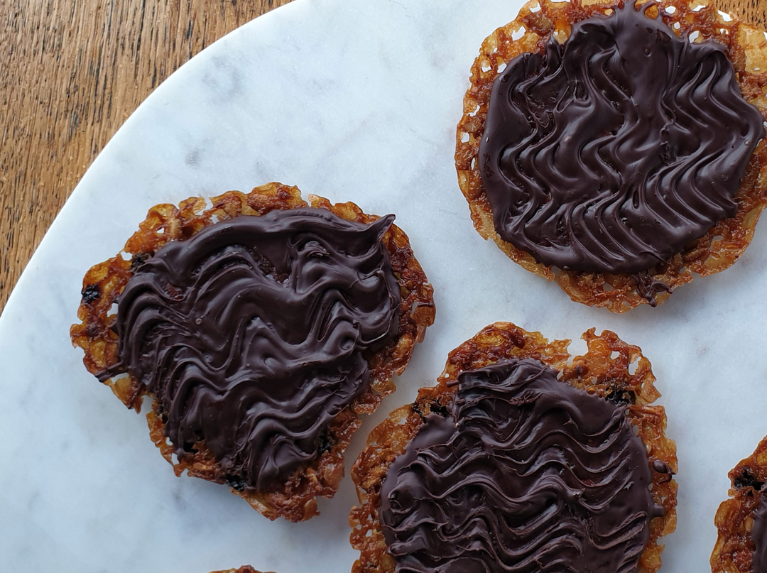 Sunflower Seed + Smoked Salt Florentines