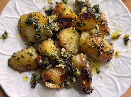 Herby Charred New Potato Salad