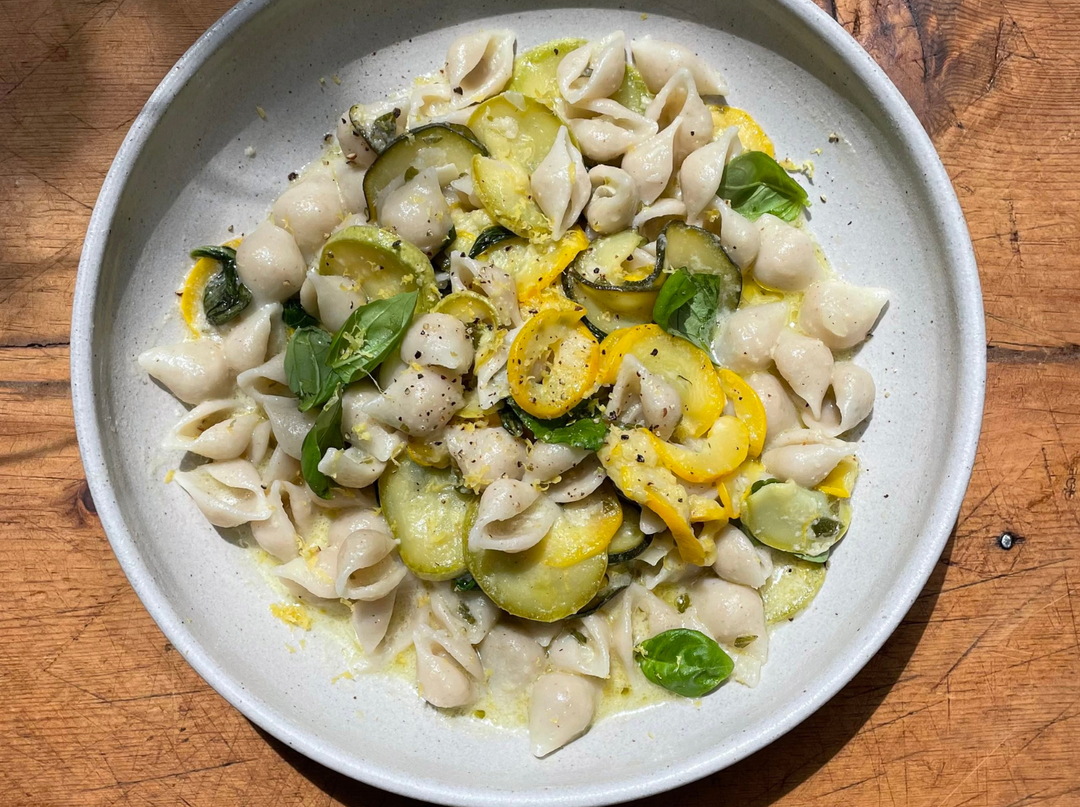Summer Courgette Conchigliette