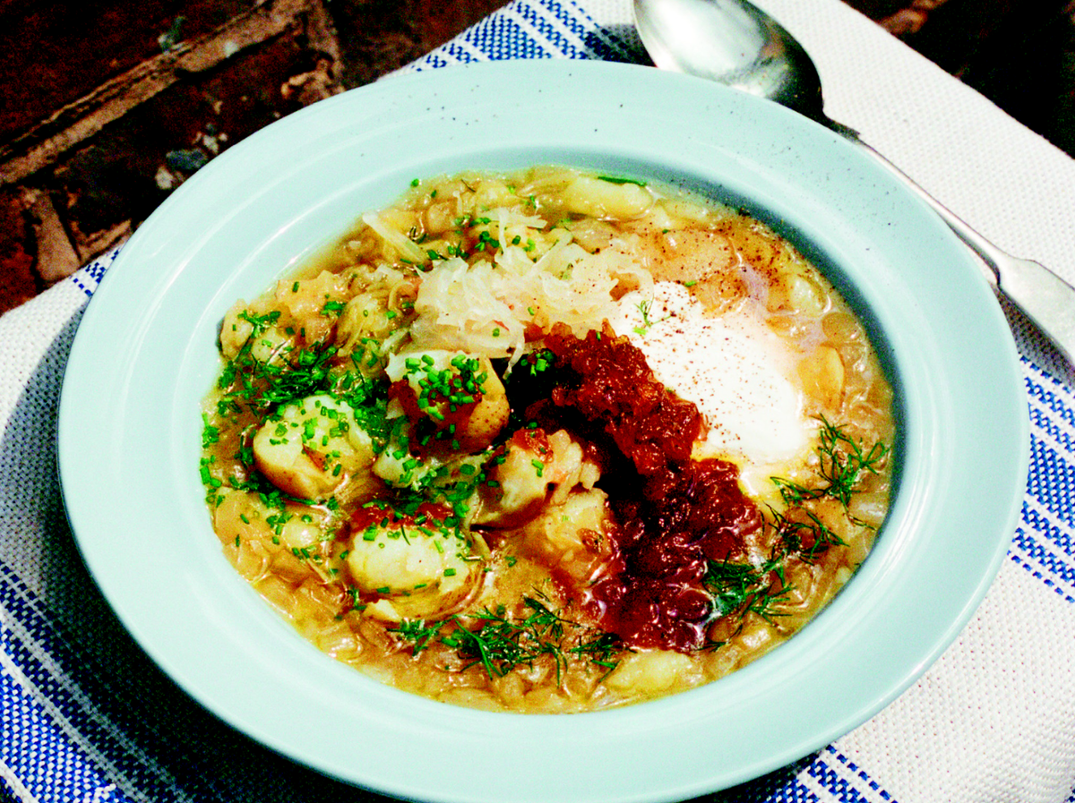 Rosie Kellet's Salt And Vinegar Potato Soup