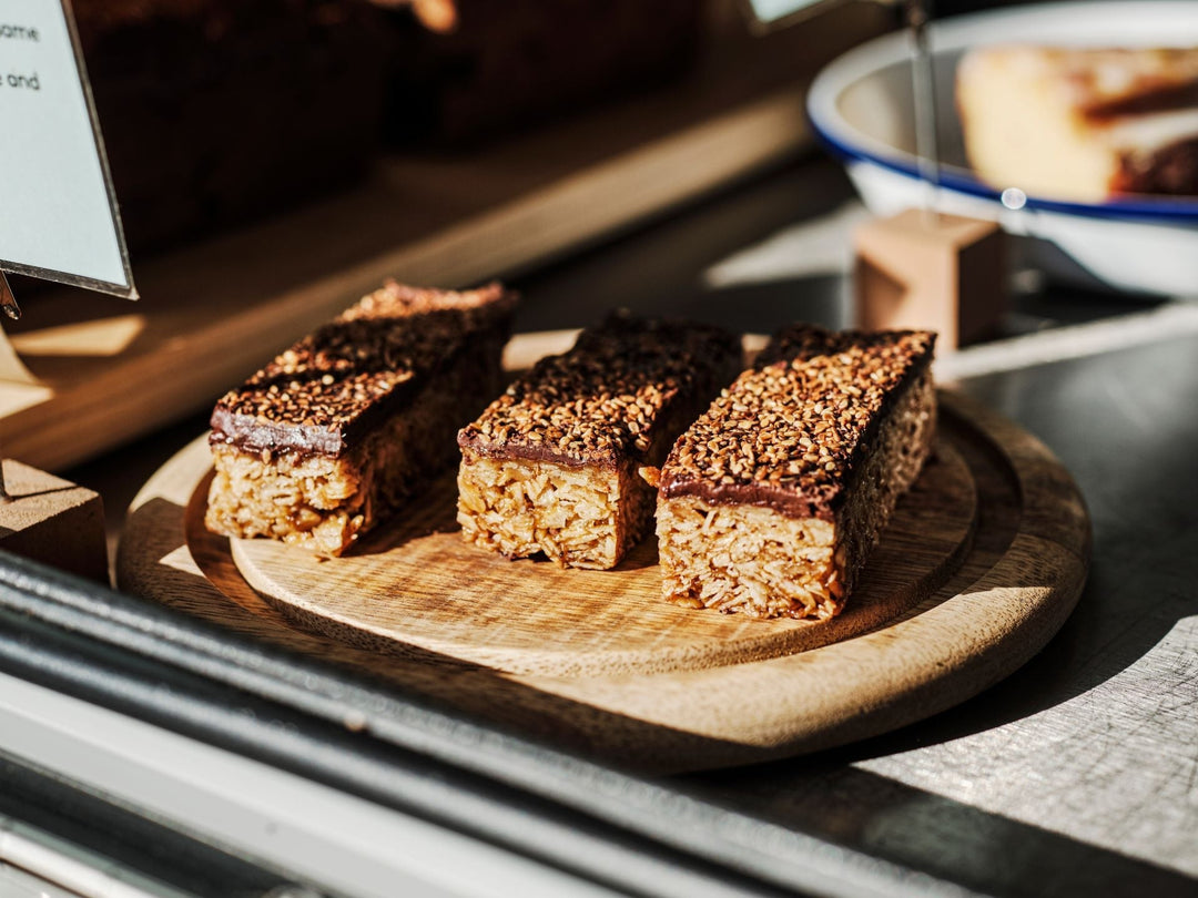 Tide Bars: Toasted Sesame & Sea Salt Flapjacks