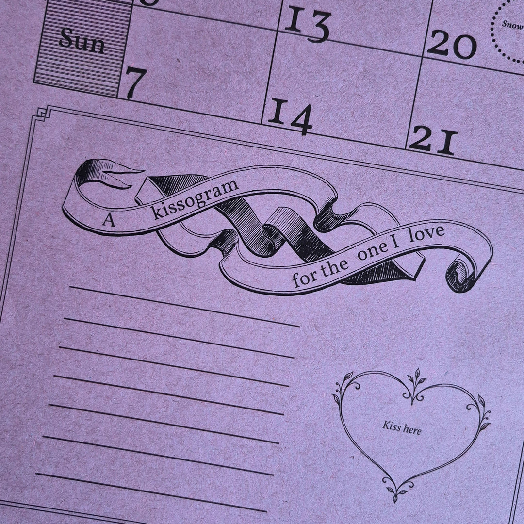 An A3 Calendar of Good Things - Charity Wall Calendar 2027