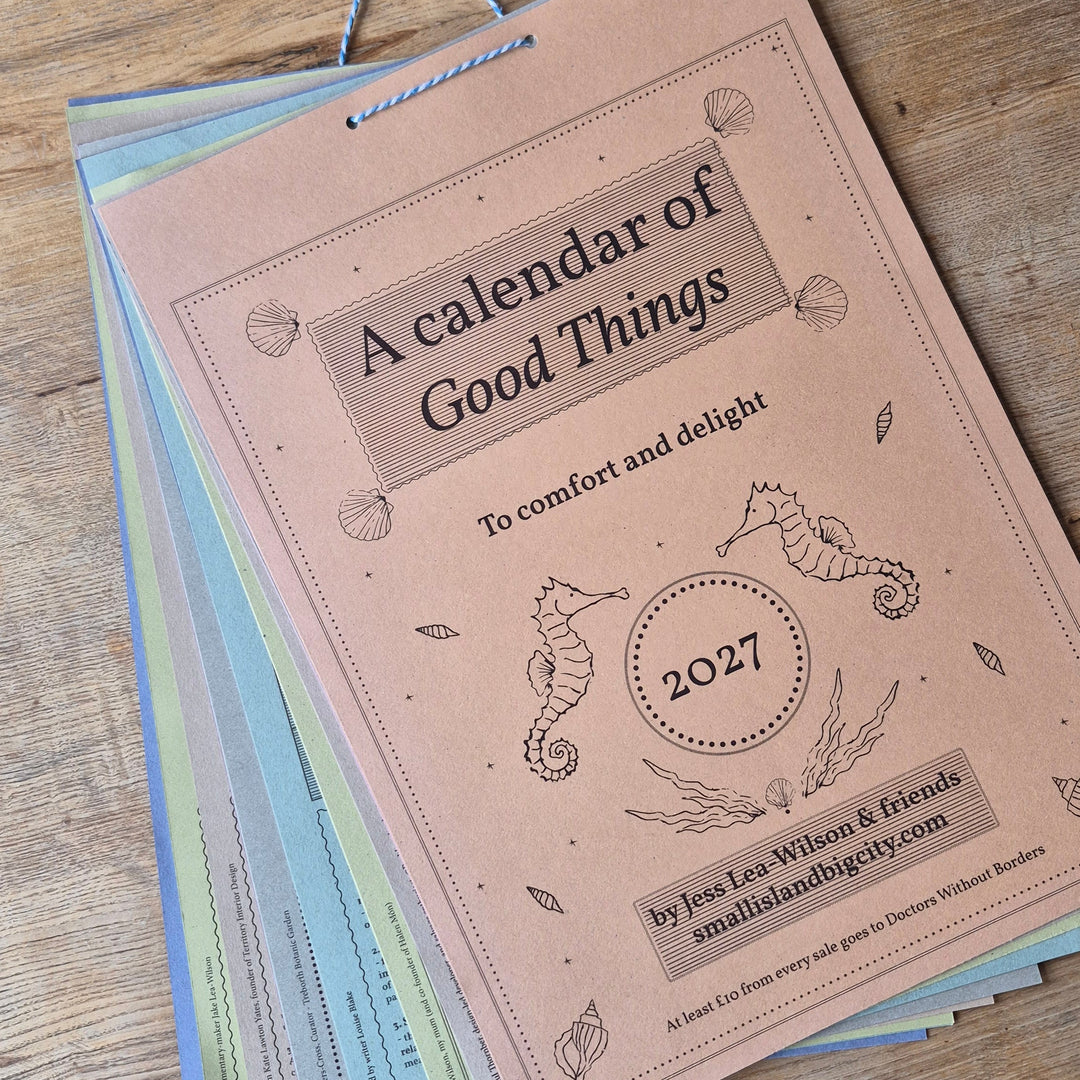 An A3 Calendar of Good Things - Charity Wall Calendar 2027