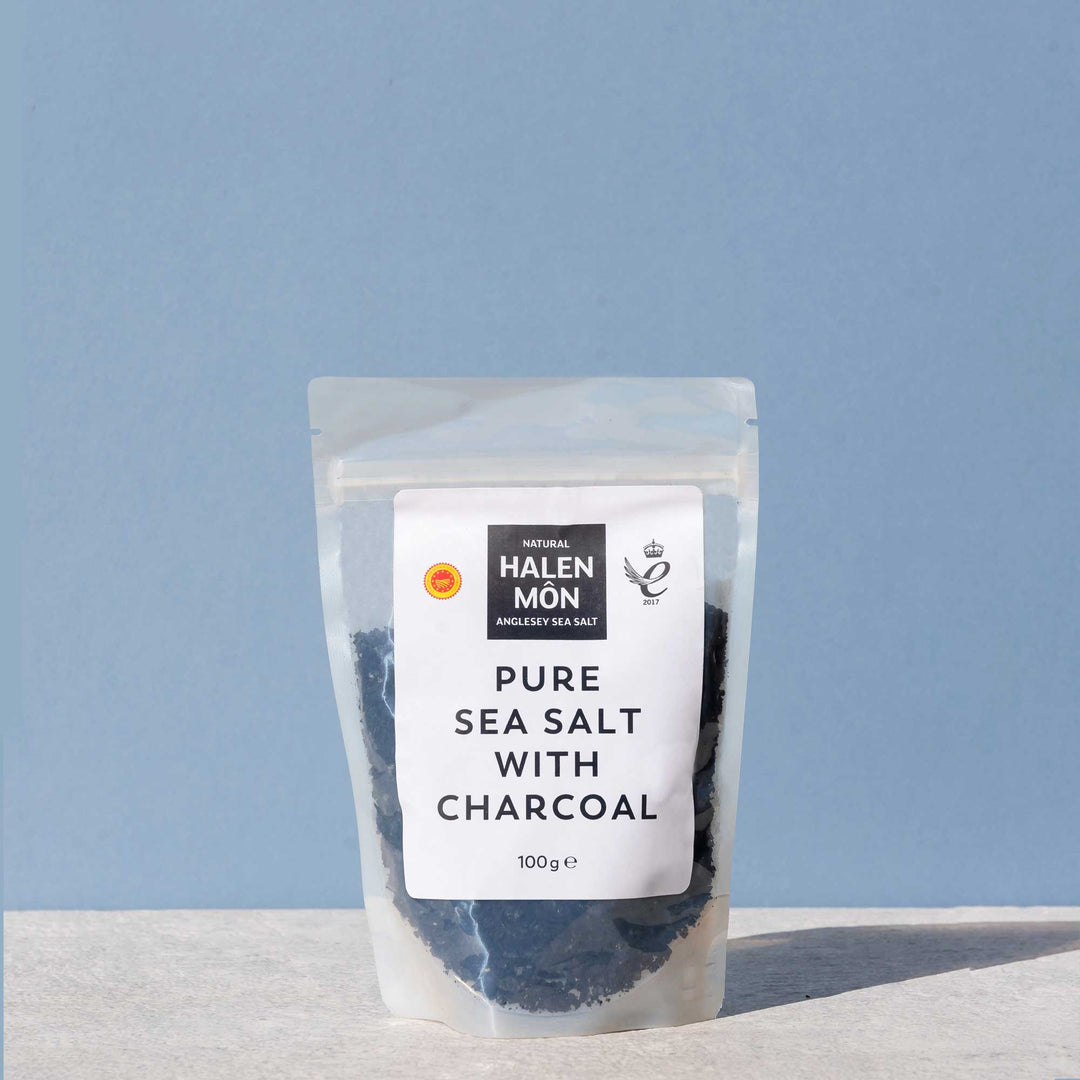 Pure Sea Salt with Charcoal 100g