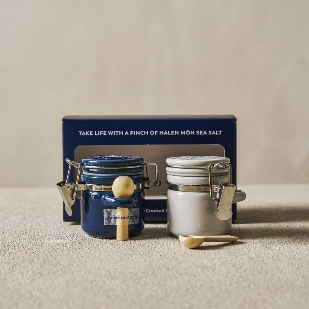 Halen Môn Little Ceramic Jar Giftset: Simple Pleasures