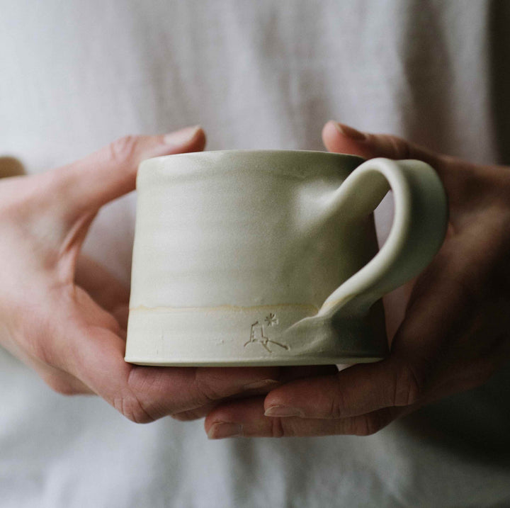EOT handmade de-bossed mug  – Ynys Llanddwyn