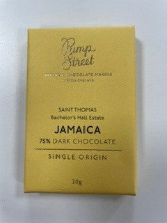 Pump Street Chocolate 20g Jamaica 75%