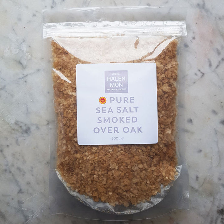 Pure Sea Salt Smoked over Oak 500g