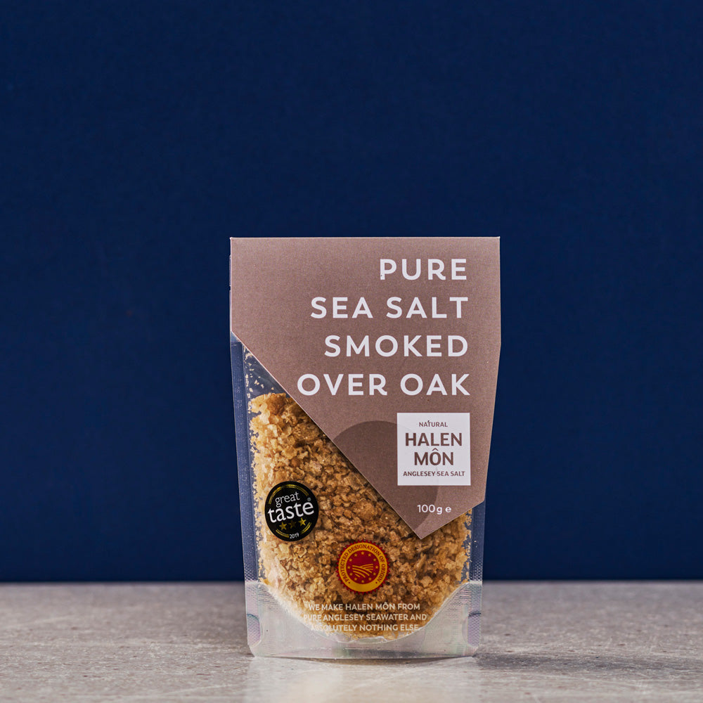 Pure Sea Salt Smoked over Oak 100g