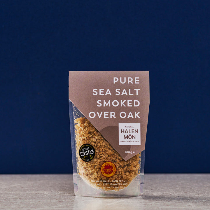 Pure Sea Salt Smoked over Oak 100g