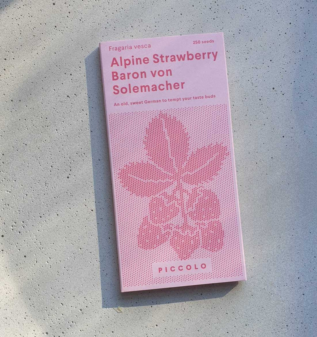 baron von solemacher strawberry seeds Seeds: Alpine Strawberry – Halen Môn