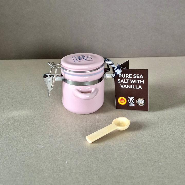 Little Ceramic Jar with Vanilla Sea Salt