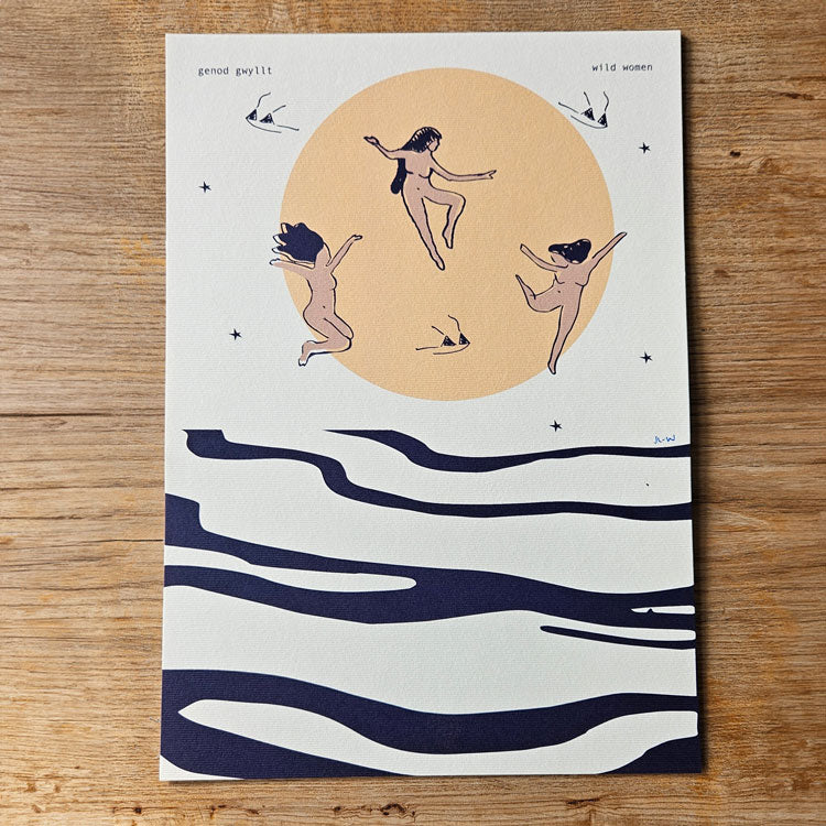 A4 Wild Women Print