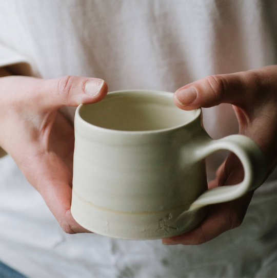 EOT handmade de-bossed mug  – Ynys Llanddwyn