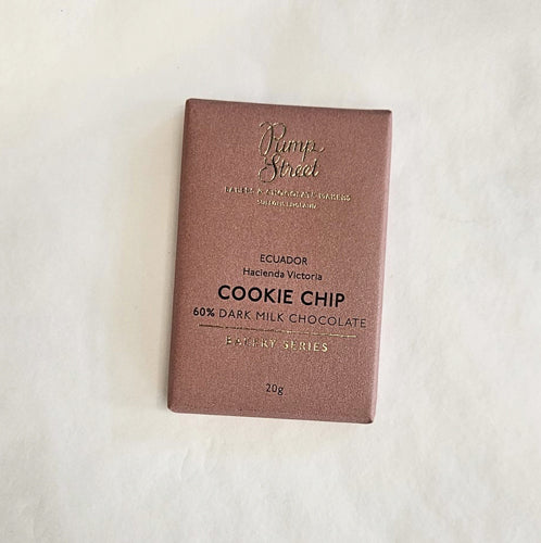Mini Pump Street Dark Milk Chocolate Bar - Cookie Chip (20g)