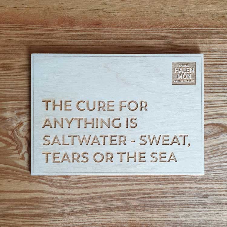 Wooden postcard (cure)