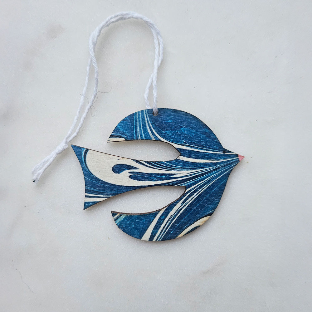 'Bird of friendship' wooden decoration