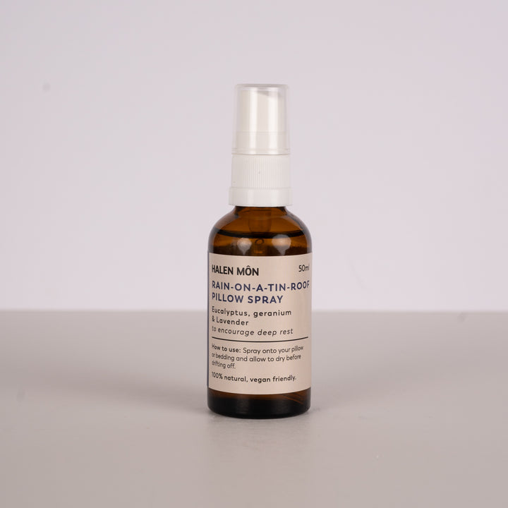 Rain-on-a-tin-roof Pillow Spray