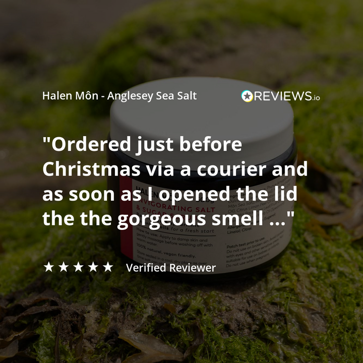 Halen Môn Sea Salt and Sugar Scrub