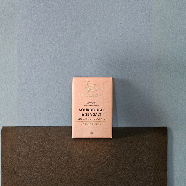 Mini Pump Street Dark Chocolate Bar -  Sourdough + Sea Salt (20g)