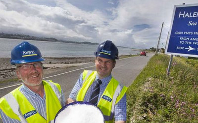 Work Starts on a new £1 million home for Anglesey Sea Salt
