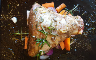 Anchovy Roast Leg of Welsh Lamb