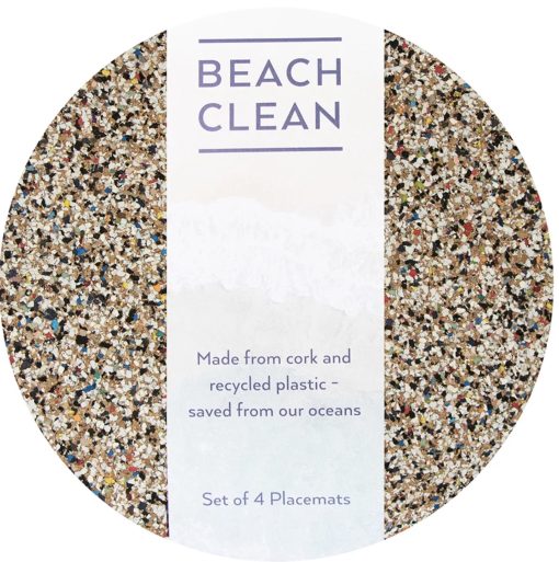 Recycled modern placemats (set of 4)