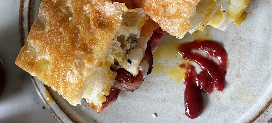 The everything egg sandwich