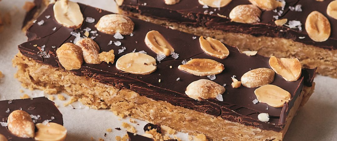 Melissa Hemsley’s chocolate peanut butter (no-bake) bars