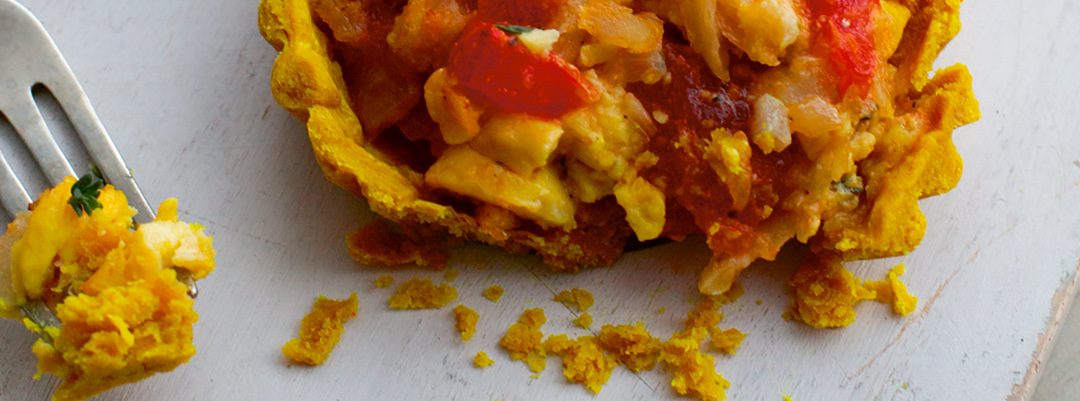 Marie Mitchell’s ackee & saltfish tarts