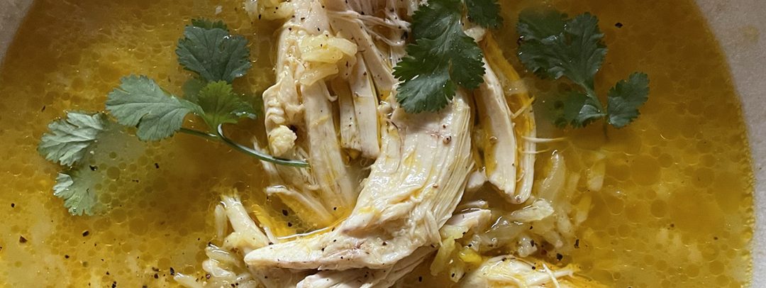 One pot saffron chicken