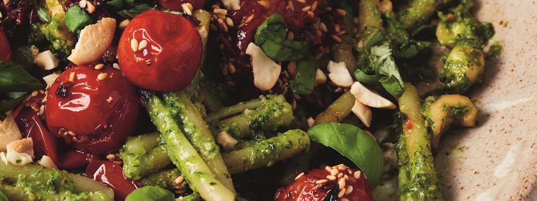 Kenji Morimoto’s miso pesto pasta salad