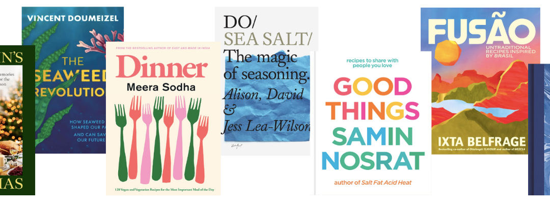 Cookbooks to give and what to gift them with